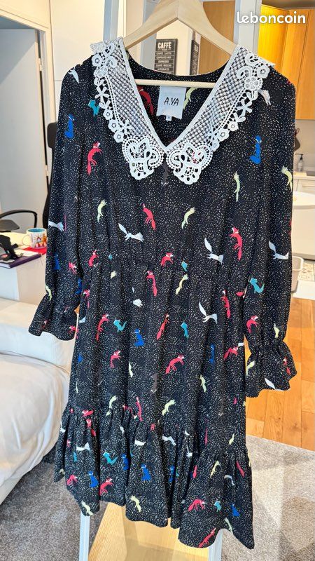 Robe avec motif de renards (image 1)