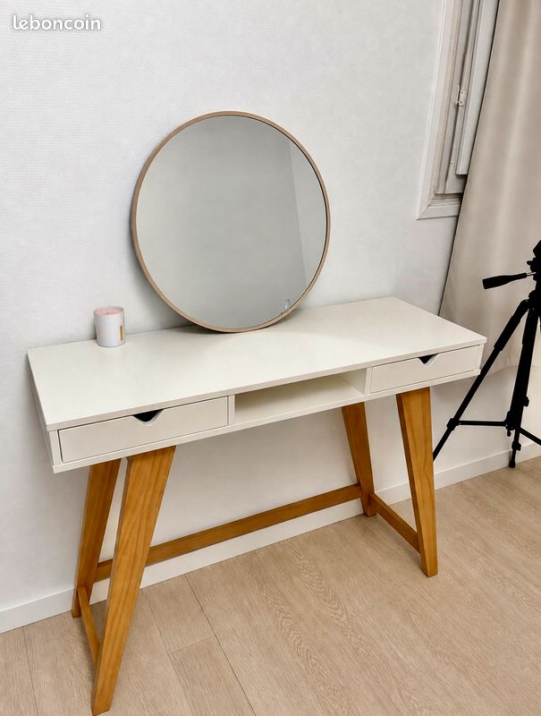 Coiffeuse + miroir (image 1)