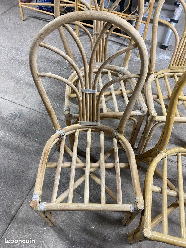 Chaises en rotin (image 3)
