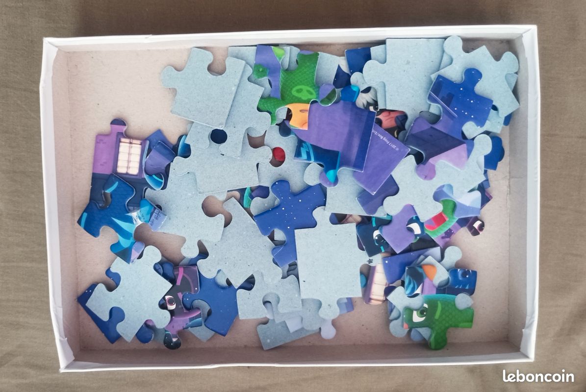 Puzzle pyjamasks 60 pièces complet (image 2)