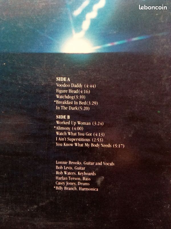 Vinyle 33 tours Lonnie Brooks (image 3)