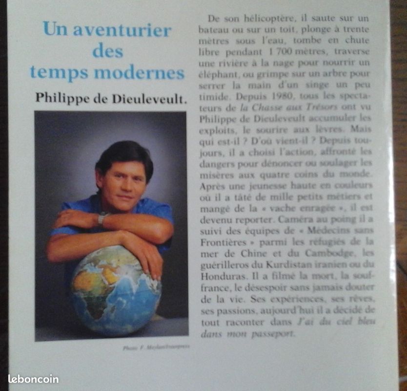 J ai du ciel bleu dans mon passeport/philippe de dieuleveult (image 3)