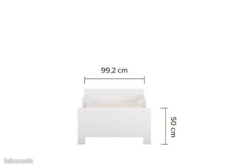 Lit évolutif enfant à adolescent Alinea Ref. LILOU 3 longueurs réglables 90x140 ou 90x170 ou 90x200 cm taille enfant puis ado + grands tiroirs + sommier à lattes + en option matelas évolutif (image 3)