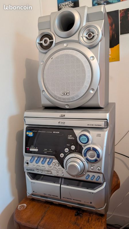 Chaîne Hi-Fi JVC MX-K3R (image 1)