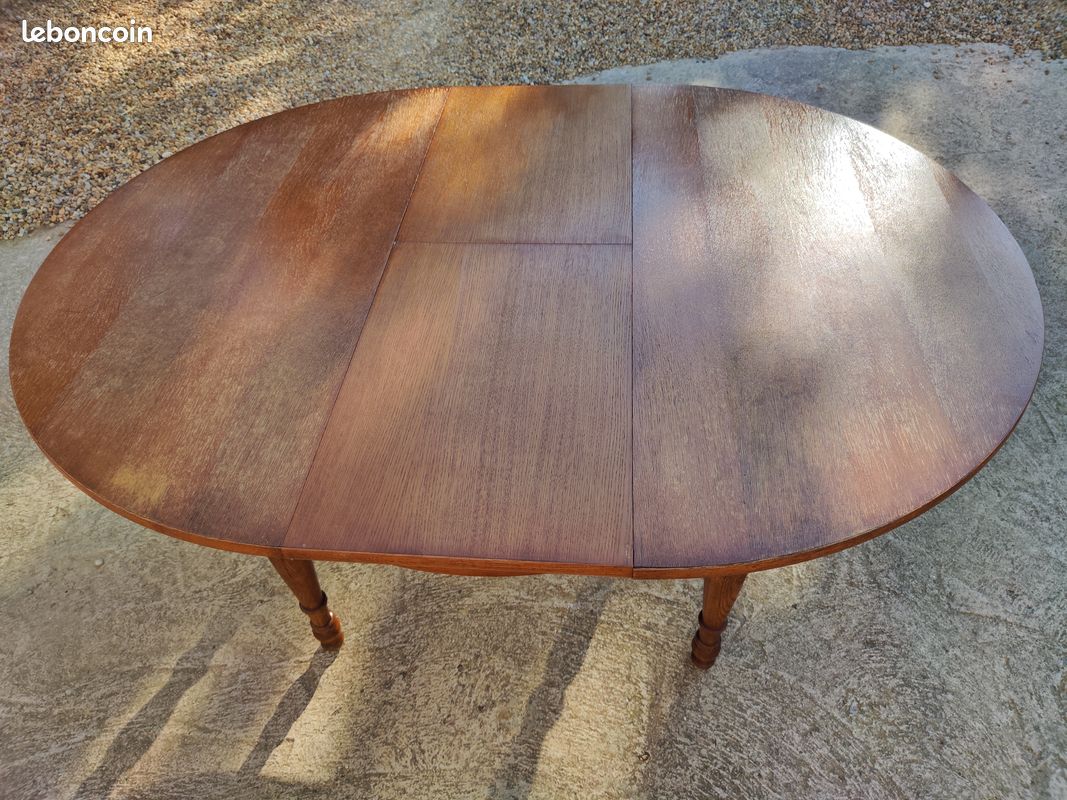 Table ronde / ovale en bois (image 3)