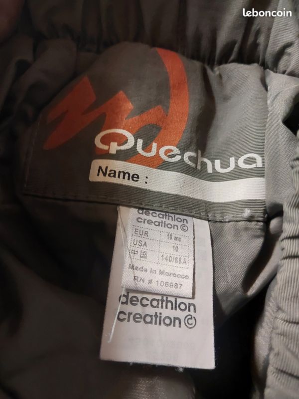 Pantalon ski enfant 10 ans (image 2)