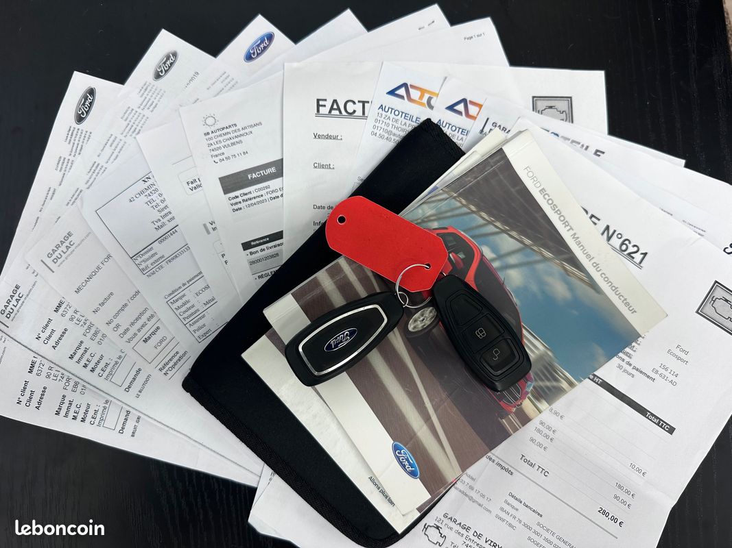 FORD ECOSPORT 125CH TITANIUM - An. 2016 / CRIT'AIR 1 / CLIM (image 5)