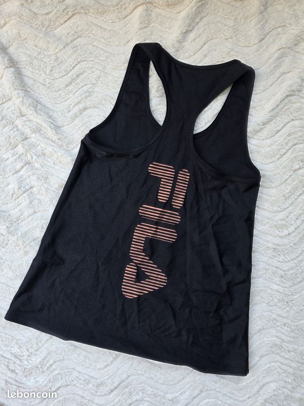 Clothing T Shirt Fila Femme Noir Sneakers Cdiscount Pull Fila Fila