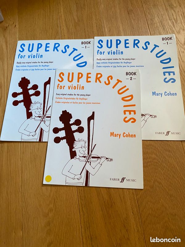 Partitions Violon Superstudies Mary Cohen (image 1)