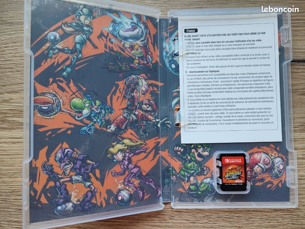 Mario strikers battle League football switch (image 3)