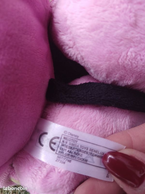 Peluche minnie coucher (image 4)