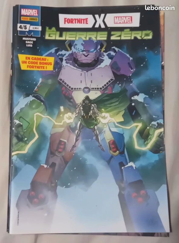 Integrale des bd fornite x marvel guerre zero (image 4)