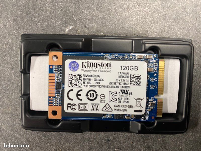 KINGSTON disque dur SSDNow UV500 mSATA 120Go (image 2)
