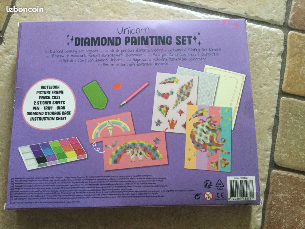Kit de peinture diamants licorne (image 2)