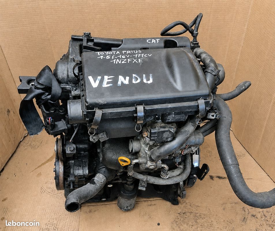 Moteur Toyota Prius / Yaris / Corolla 1.5 VVTi / vvt-i Hybride 72CV 73CV 77CV 1NZFXE (image 1)