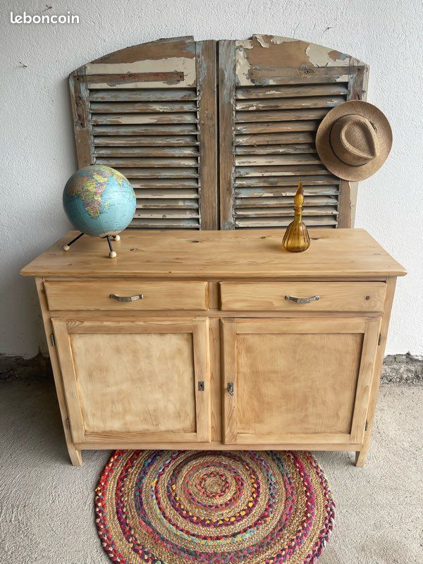 Meuble/buffet style bohème (image 1)