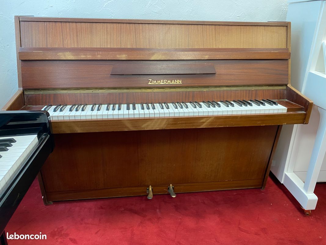 Piano droit Zimmermann modèle 106 N°298504 (image 2)