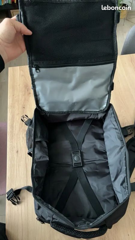 🔥 Valise cabine sac à dos avion 14" – bagage multifonction avec compartiment PC, prise USB, rando, voyage, sport, avion, court séjour, sac antivol, neuf, compact et léger (image 4)
