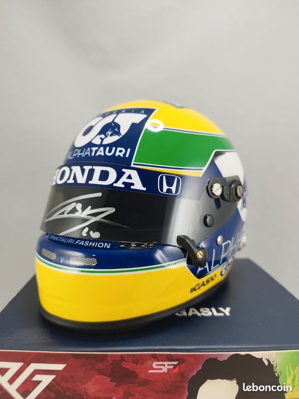 Casque Arai F1 1:2 – Édition Senna Imola Gasly 2020 – Neuf – Collection