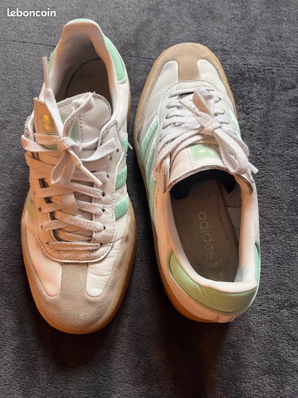adidas gazelle silver green womens adidas Samba OG 'White Black' 5 main image 0