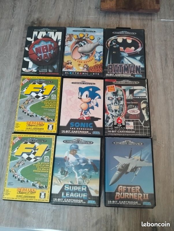 Lot jeux megadrive - Jeux vidéo