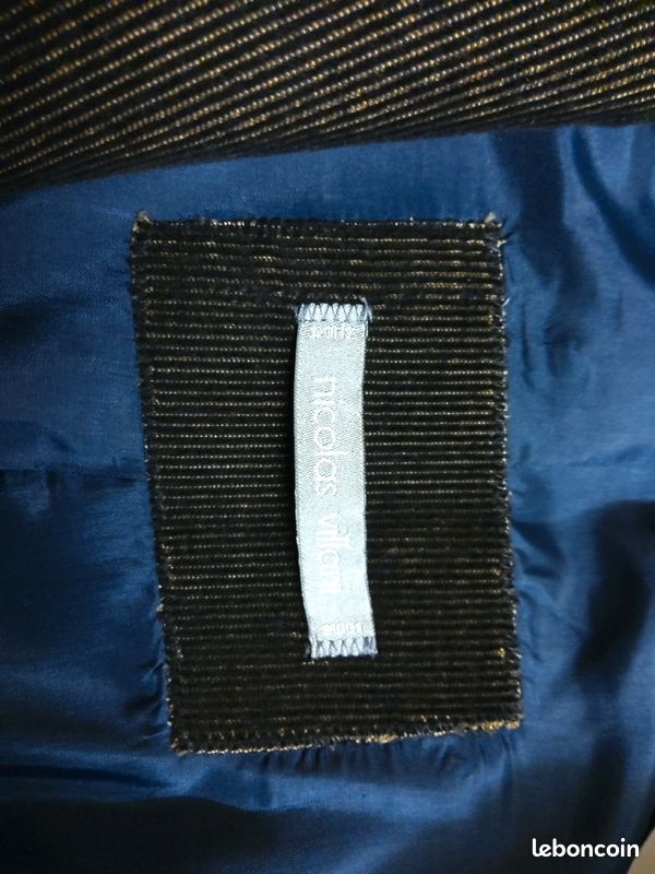 Veste taille 40 nicolas villani tres bonbetat (image 4)