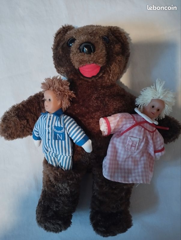 Peluche ours de bonne nuit les petits Jeux Jouets