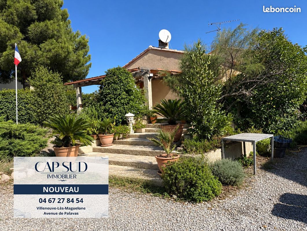Maison 3 pièces 98 m² · à Villeneuve-lès-Maguelone · 98 m² · 450 000 €