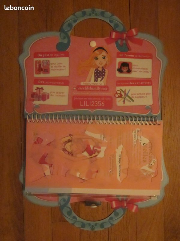 Carnet créatif "Danseuses" de Lily Chantilly (image 3)