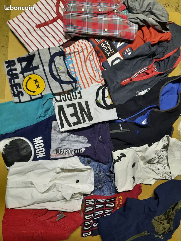 Vêtements garçon 10 et 12 ans (image 1)