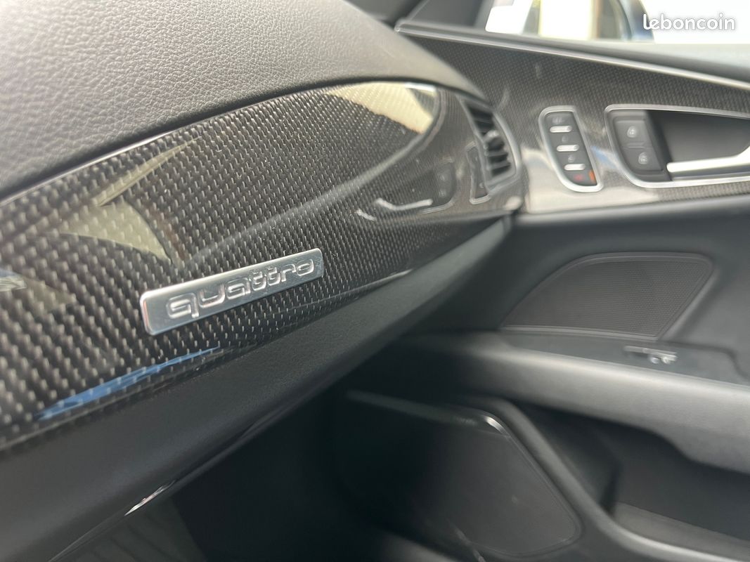 AUDI S7 SPORTBACK 4.0 TFSI 420ch QUATTRO S TRONIC 7 Sièges à mémoire chauffants ventilés Pack carbone Clim 4 zones Attelage amovible (image 24)