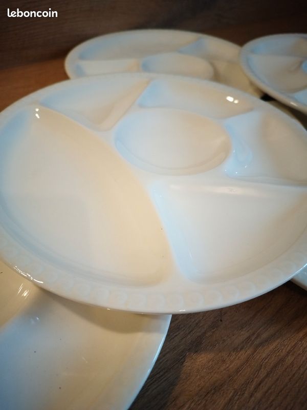 Assiettes à fondue Gien (image 5)