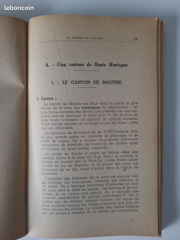 Chez nous il y a 100ans Ressource de la Franche comté 1947 (image 4)