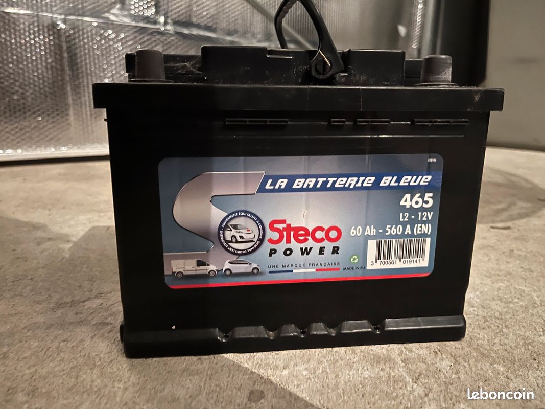  Steco Batterie 12V 60Ah 560A 465