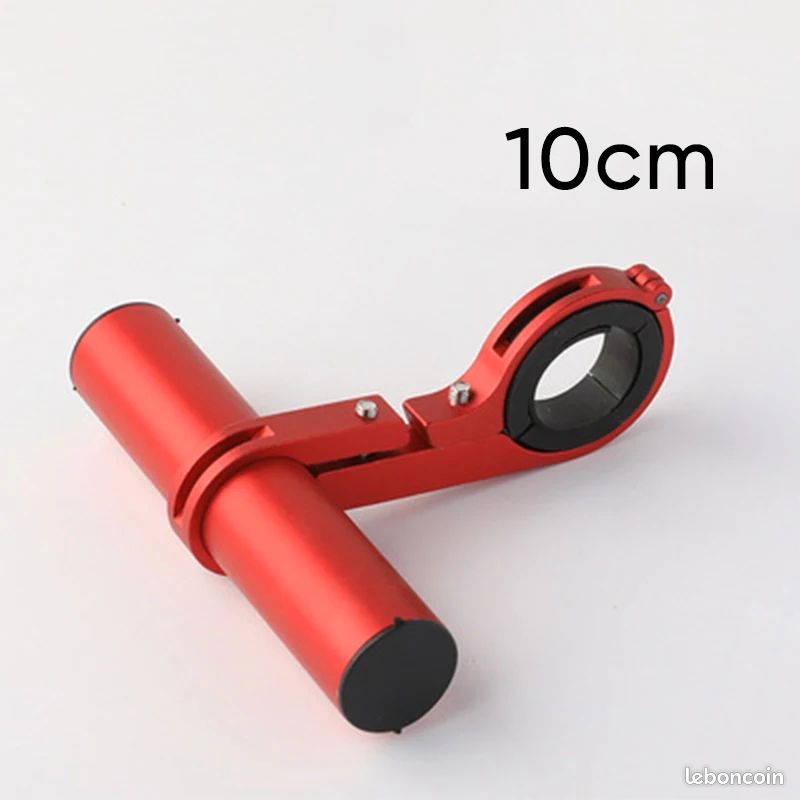 Extension 202mm Lumière Téléphone GPS Vélo Support De Guidon De Vélo Extension De Guidon De Vu00e9lo En Fiber De Carbone, Support D'extension De Extension Guidon Velo Prolongateur Guidon 202mm