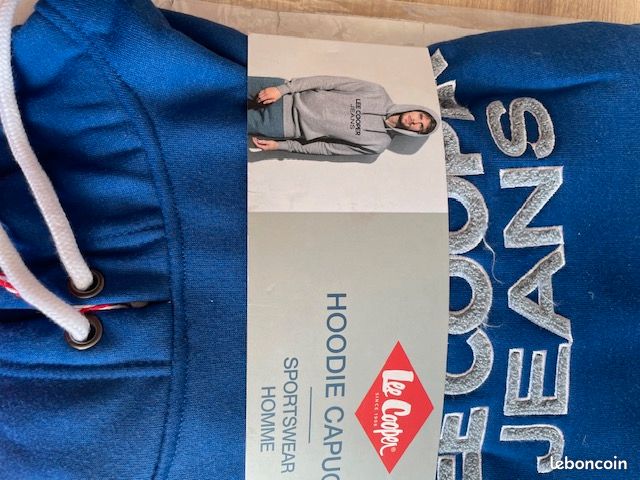 Lee Cooper - Veste garçon imprimé Lee Cooper - Bleu - Kiabi - 14.32