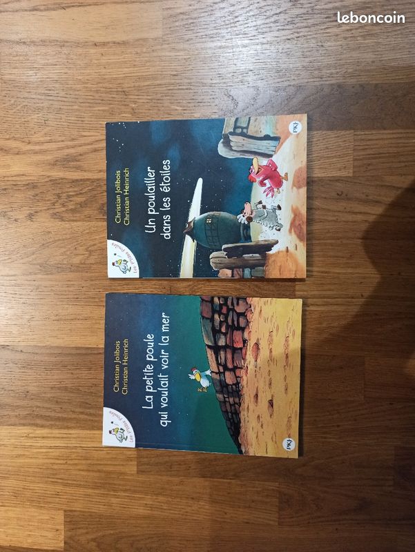 Lot 2 livres les p'tites poules (image 1)
