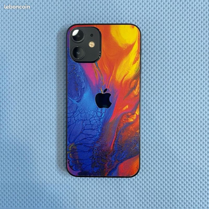 Film de protection personnalisation arrière hydrogel décoration graphisme iPhone Samsung (image 7)