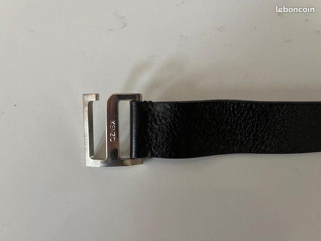 3 ceintures homme en cuir taille 85, 90 dont une Kenzo et une Losco (image 4)