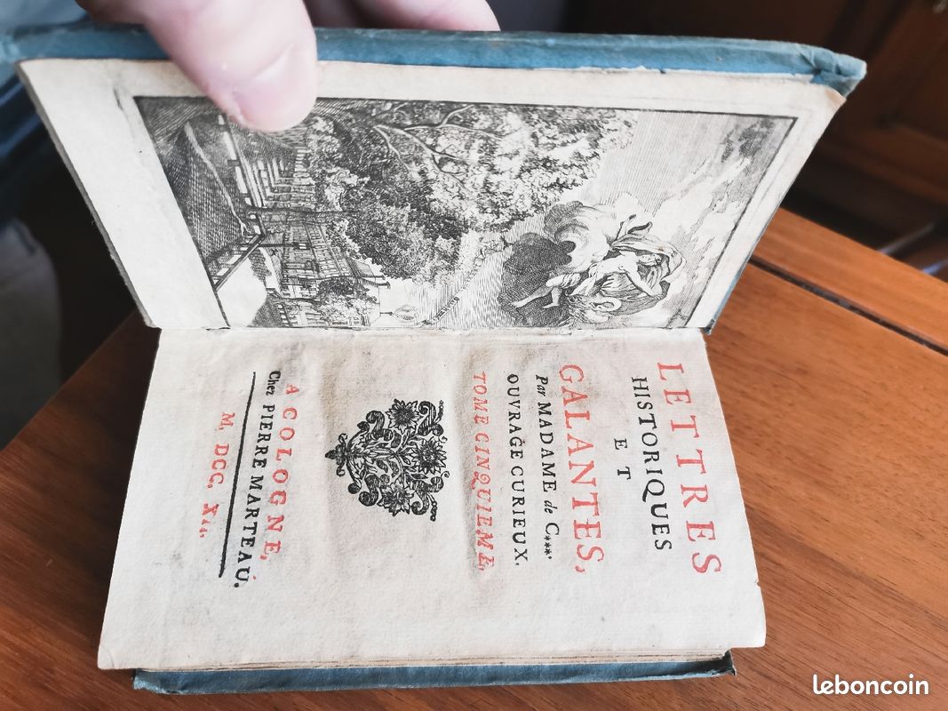 Rares éditions des Lettres historiques et galantes 1713/1733 - Voltaire (image 4)