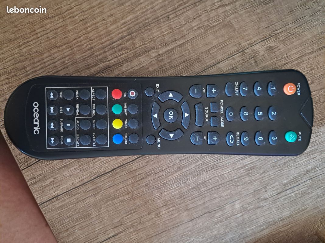 Télécommande De Remplacement Pour OCEANIC RC4390 - Neuve - Compatible Plusieurs Modèles