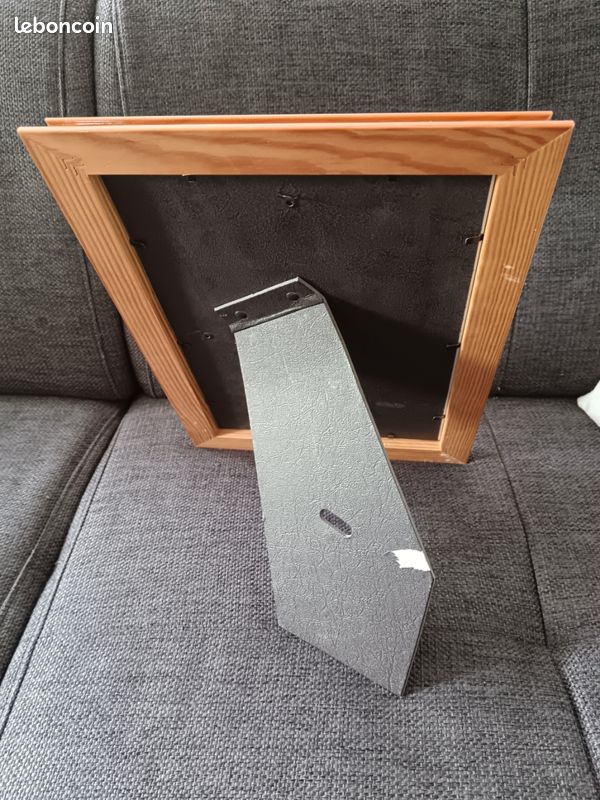 Cadre Photo En Bois Brut 20x30 Cm - Neuf - Pour Affiche, Poster, Tableau