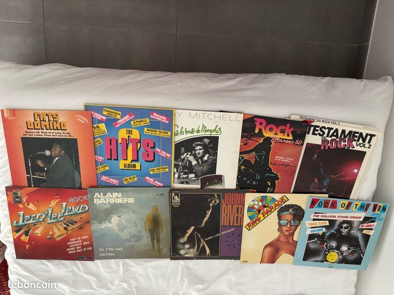 Lot 10 vinyle 33t (image 1)