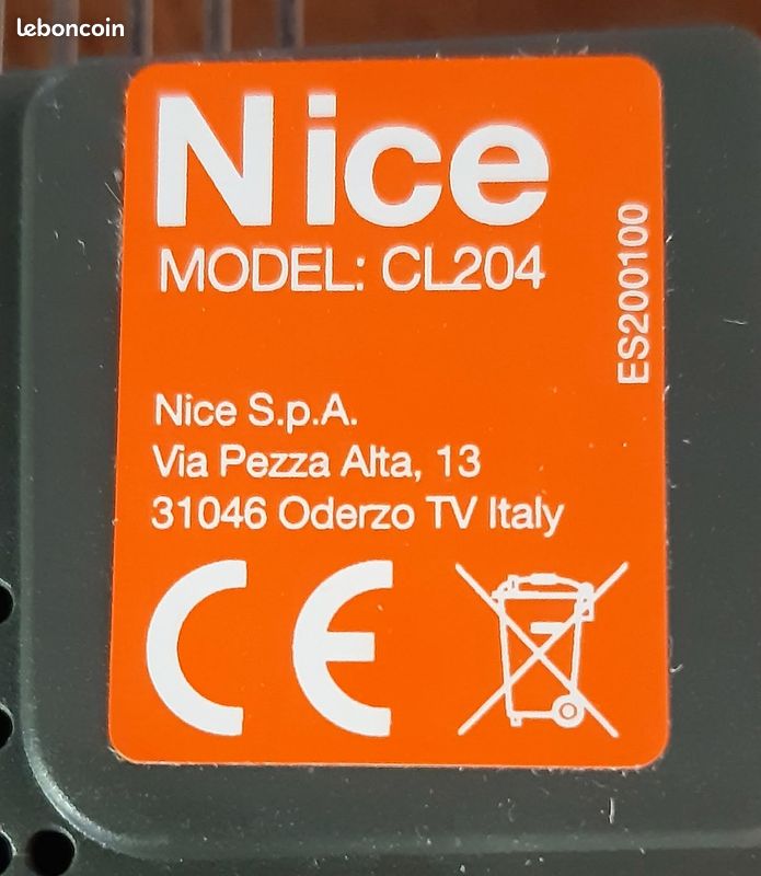 Carte électronique NICE pour motorisation - CL204 (image 3)