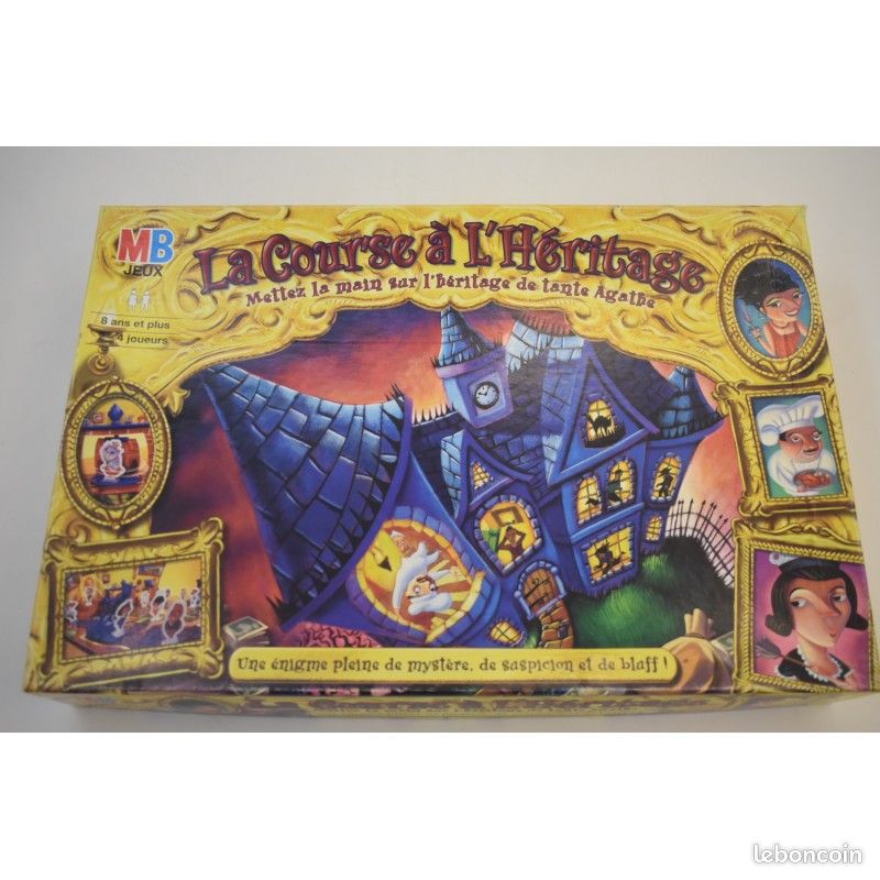 Jeu de société vintage La Pierre de Sang / MB Jeux ( 1990 ) – La Roue du Passé