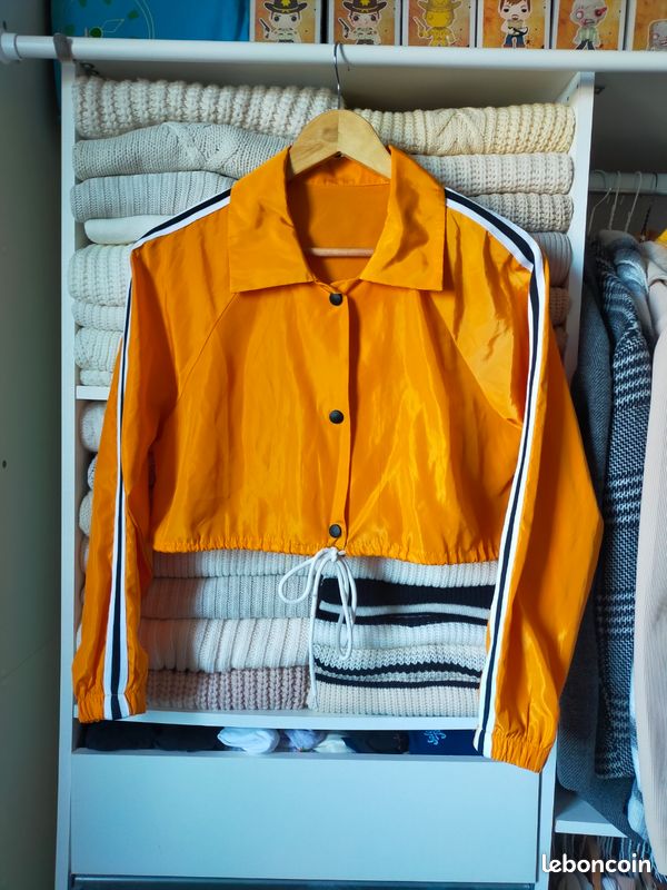 Veste légère moutarde femme Shein S Vêtements