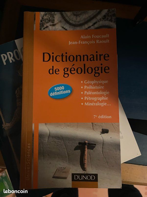 Dictionnaire de Géologie (image 2)