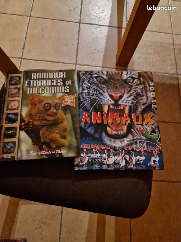 Lots 2 livres animaux (image 1)