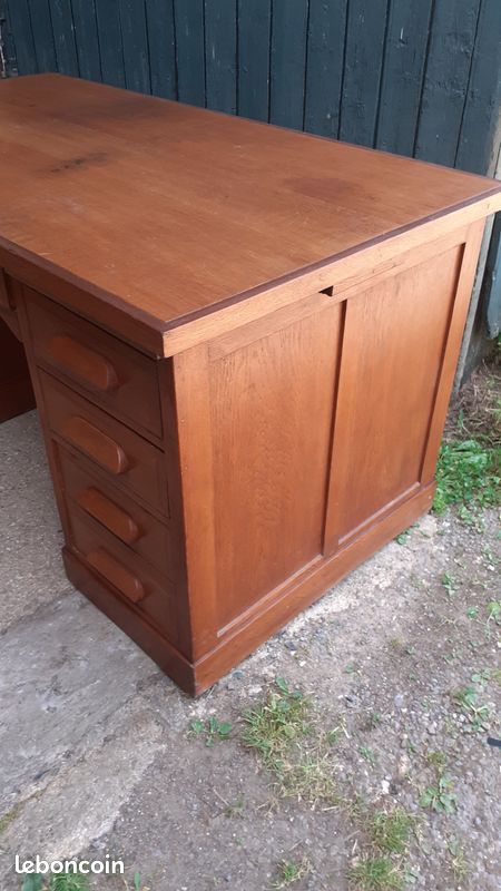 Bureau ancien en chêne (image 2)