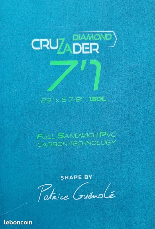 Planche wingfoil GONG Cruzader Diamond 7'1 FSP Pro (image 3)